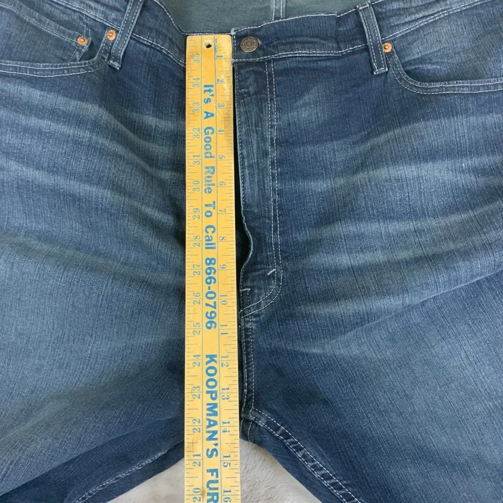 Levis 559 Relaxed Straight Jeans Mens 46x32 Blue WaterLess Denim 01559-0067